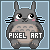 Fanlisting icon for Pixel Art (Tiny Squares).